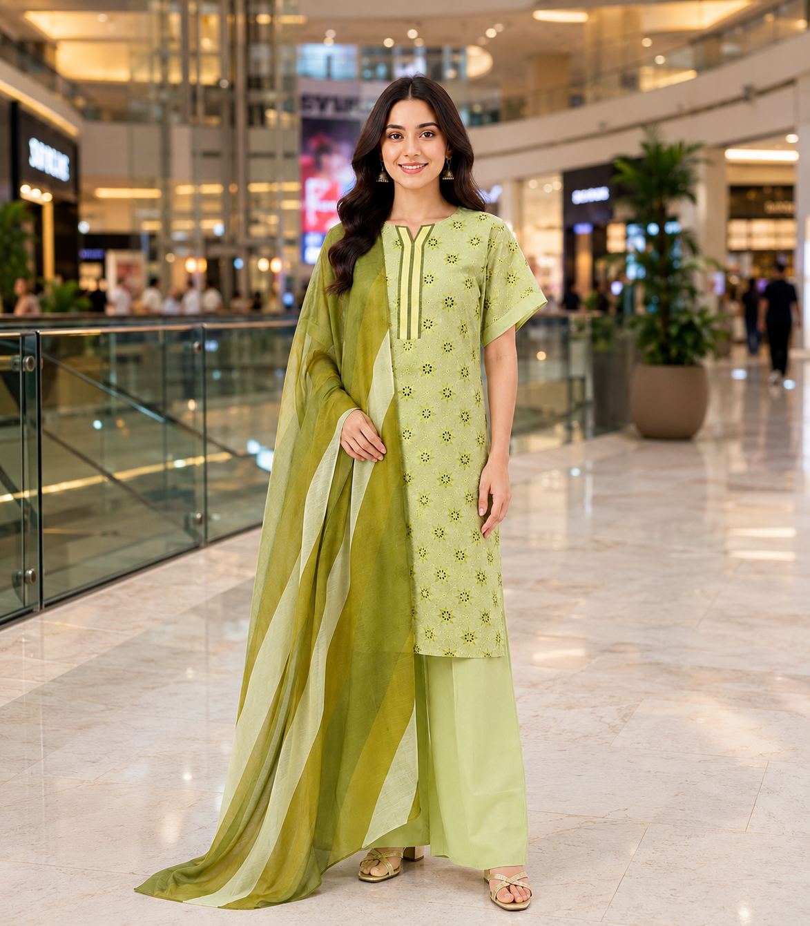 file_0000000015708207a70911b76d570455 Chicken Kari Lawn Dress - Image 1