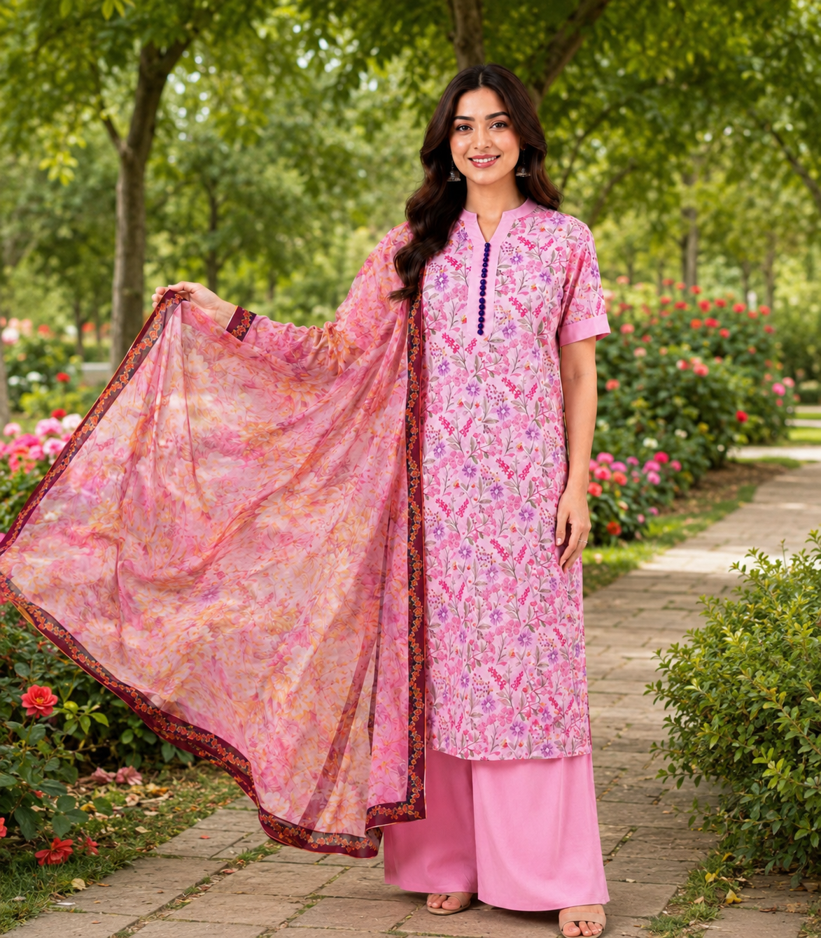 file_0000000023f482309e72894ad66448ce Chicken Kari Lawn Dress - Image 1